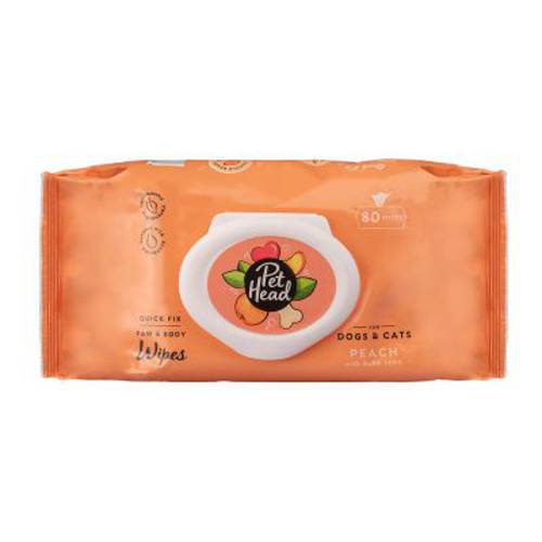 Chusteczki dla zwierząt Pet Head Quick Fix  80 szt. - Zooplus Selection