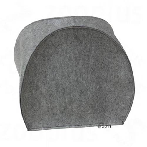 Big Filzi budka dla kota, szara Dł. x szer. x wys.: 53 x 41 x 45 cm - Zooplus Selection