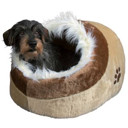 Trixie Minou budka dla kota Dł. x szer. x wys.: 41 x 35 x 26 cm, beżowo-brązowa - Trixie
