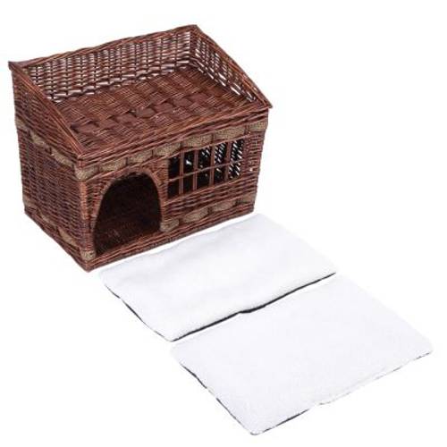 Pueblo domek dla kota Naturalny brąz - Zooplus Selection