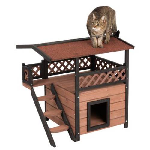 Maisonette domek dla kota Dł. x szer. x wys.:  77 x 56,4 x 72,4 cm - Zooplus Selection