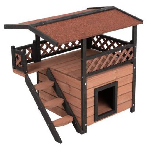 Maisonette domek dla kota Dł. x szer. x wys.:  77 x 56,4 x 72,4 cm - Zooplus Selection