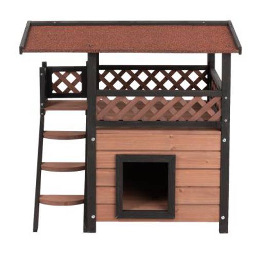 Maisonette domek dla kota Dł. x szer. x wys.:  77 x 56,4 x 72,4 cm - Zooplus Selection