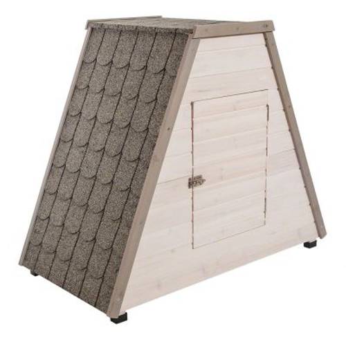 Madeira domek dla kota Dł. x szer. x wys.:  90 x 50 x 75 cm - Zooplus Selection