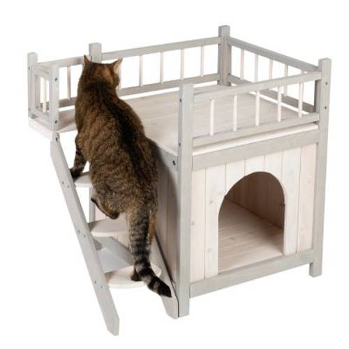 Prince domek dla kotów i małych psów Dł. x szer. x wys.: 70 x 49 x 65 cm - Zooplus Selection
