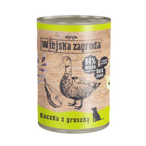 Wiejska zagroda jagnięcina z kaczką 9kg + GRATIS - Wiejska zagroda
