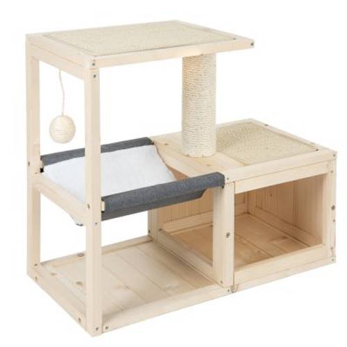 Modern Living Bora Bora domek dla kota Dł. x szer. x wys.: 70 x 35 x 60 cm - Zooplus Selection
