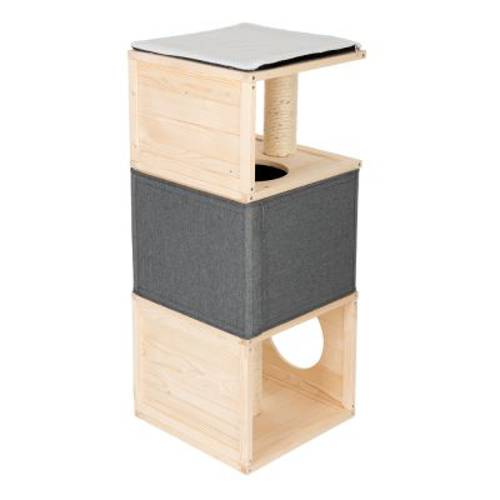 Cubist domek dla kota Dł. x szer. x wys.: 40 x 40 x 96 cm - Zooplus Selection
