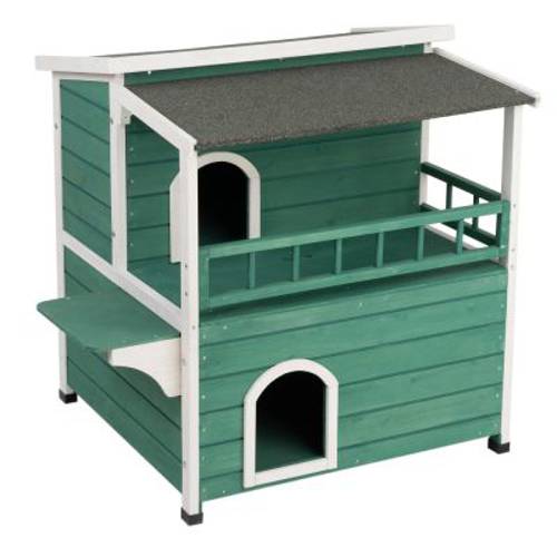 Weranda domek dla kotów i małych psów Dł. x szer. x wys.: 91,5 x 71 x 82 cm - Zooplus Selection