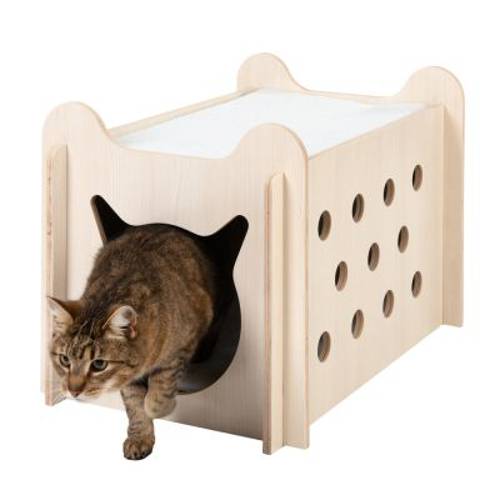 Domek dla kota Peekaboo Dł. x szer. x wys.: 61 x 40 x 40 cm - Zooplus Selection