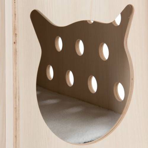 Domek dla kota Peekaboo Dł. x szer. x wys.: 61 x 40 x 40 cm - Zooplus Selection