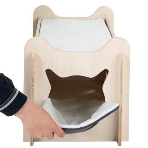 Domek dla kota Peekaboo Dł. x szer. x wys.: 61 x 40 x 40 cm - Zooplus Selection