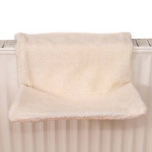 Legowisko termiczne Relax Białe - Zooplus Selection