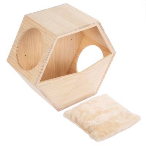 Lulu domek dla kota, do montażu na ścianie Dł. x szer. x wys.: 49 x 30 x 42,5 cm - Zooplus Selection