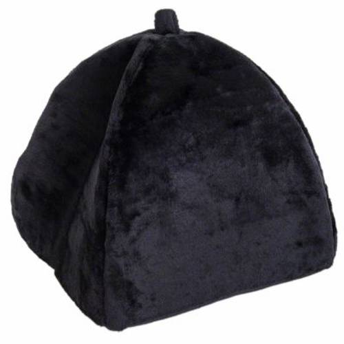 Budka dla psa i kota Royal Pet Black, czarna Dł. x szer. x wys.: 45 x 45 x 45 cm - Zooplus Selection