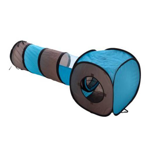 Tunel dla kota Connect 2 w 1 4 tunele + 4 budki - Zooplus Selection
