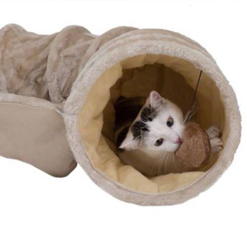 zoolove Tunel dla kota z poduszkami 1 szt. - Zooplus Selection