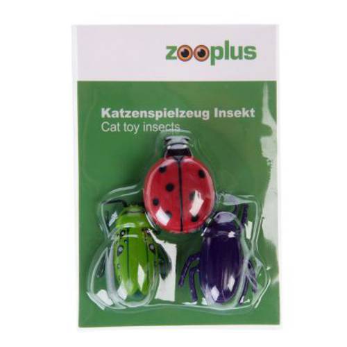 Zestaw zabawek dla kota Owady 6 szt. - Zooplus Selection
