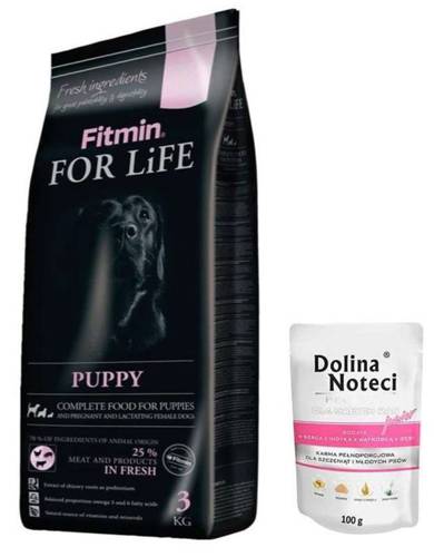 FITMIN Dog For Life Puppy 3 kg - Fitmin