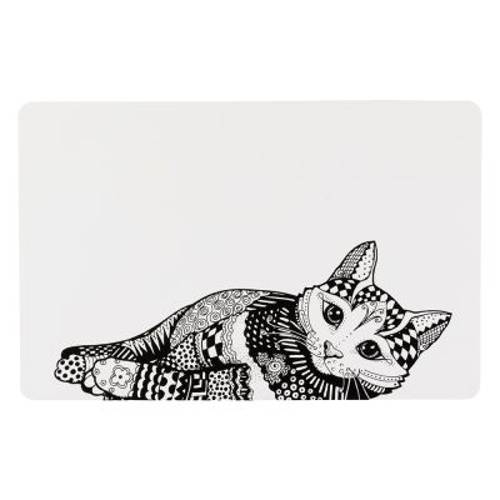 Trixie Kot podkładka pod miskę  Dł. x szer.: 44 x 28 cm
