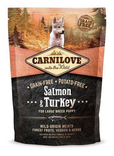 Carnilove Puppy Large Salmon & Turkey 2x1,5kg + Miarka - Carnilove