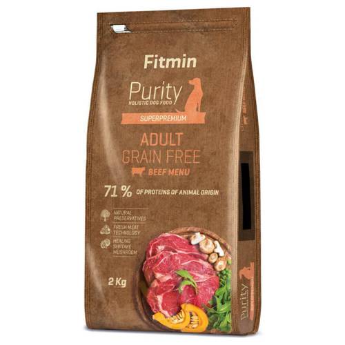 Fitmin Purity Dog GF Adult Beef 2kg - Fitmin