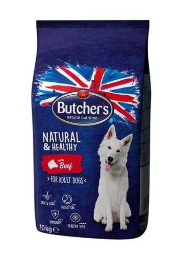 Butcher's Natural&Healthy Dog Dry z wołowiną 10kg