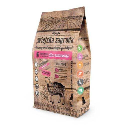 Wiejska Zagroda jagnięcina ze szpinakiem 2kg - Wiejska zagroda