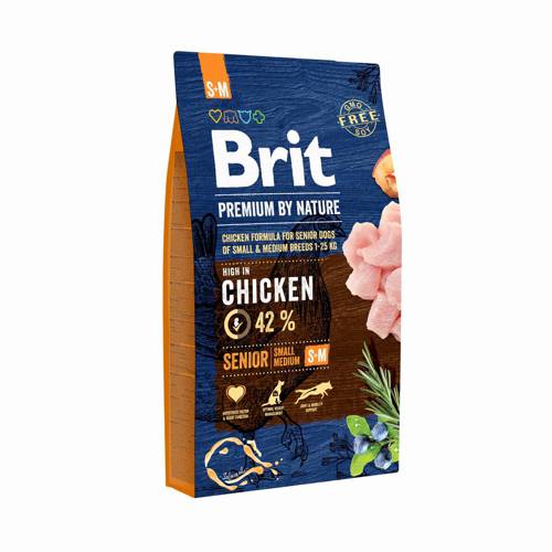 Brit Premium by Nature Senior S/M 8kg - Brit