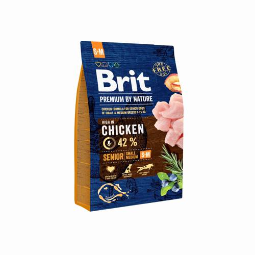 Brit Premium by Nature Senior S/M 3kg - Brit