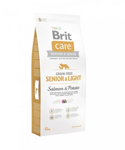 Brit Care Senior & Light Salmon & Potato 12kg -