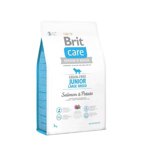 Brit Care Junior Large Breed Salmon&Potato 3kg -