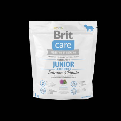 Brit Care Junior Large Breed Salmon&Potato 1kg -