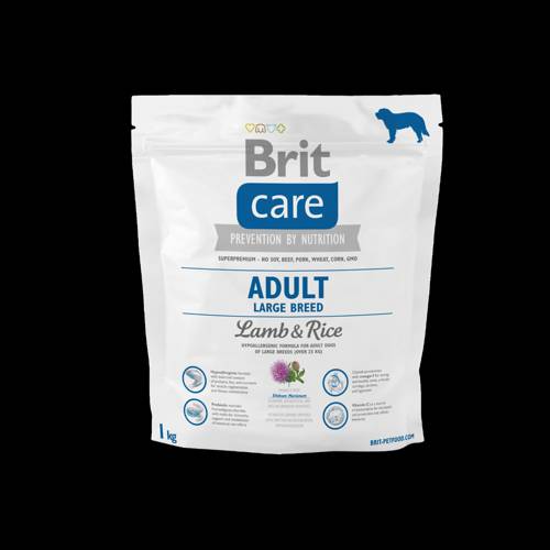 Brit Care Adult Large Breed Lamb & Rice 1kg -