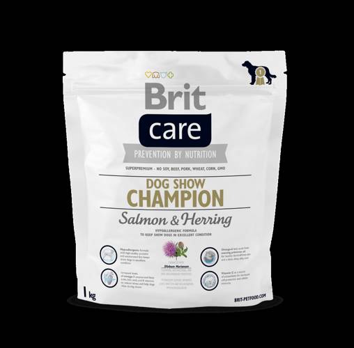 Brit Care Adult Dog Show Champion Salmon & Herring 1kg -