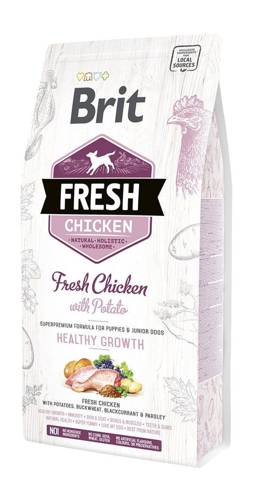 Brit Fresh Chicken With Potato Puppy Healthy Growth 2,5kg -