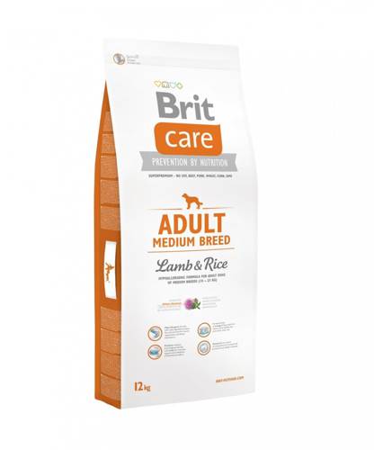 Brit Care Adult Medium Breed Lamb & Rice 12kg -