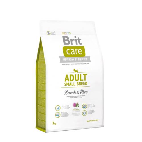 Brit Care Adult Small Breed Lamb & Rice 3kg -