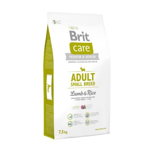 Brit Care Adult Small Breed Lamb & Rice 7,5kg -