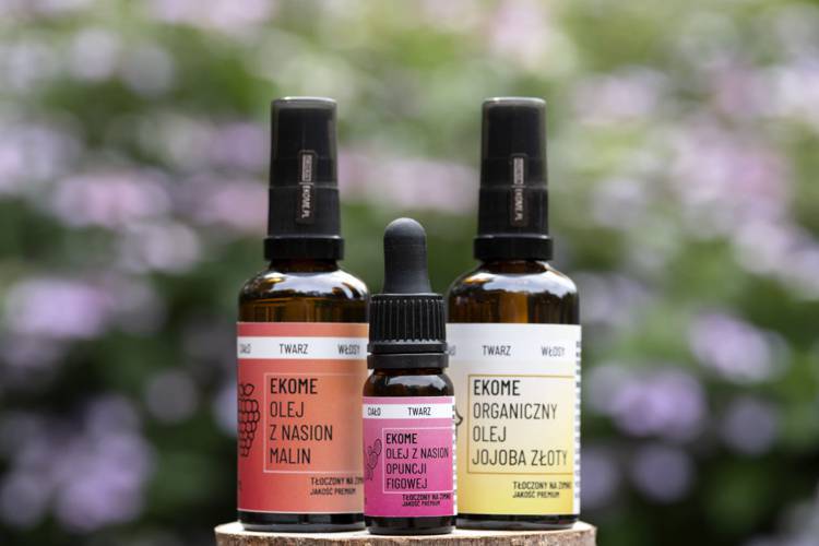 Ekome olej z nasion opuncji figowej tłoczony na zimno 10 ml - Ekome