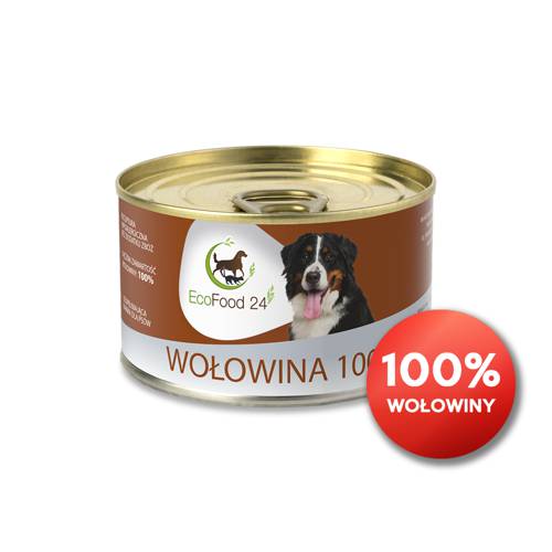 Konserwa dla psa - Wołowina 100% 850g