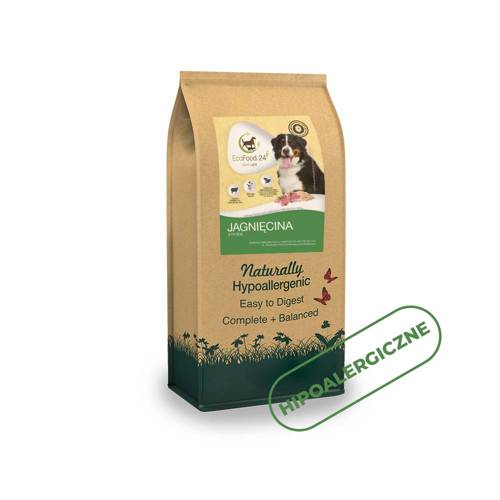 Karma sucha dla psa - Jagnięcina z ryżem 12kg -