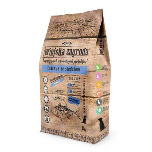 Wiejska Zagroda tuńczyk ze śledziem 2kg + GRATIS -