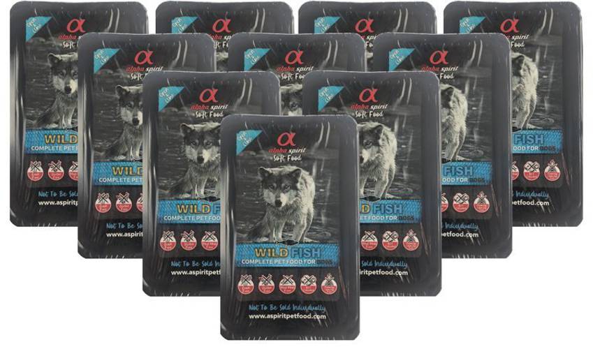 Alpha Spirit karma sucha miękka Wild Fish 10x200g - Alpha Spirit