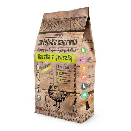 Wiejska Zagroda kaczka z gruszką 2kg - Wiejska zagroda