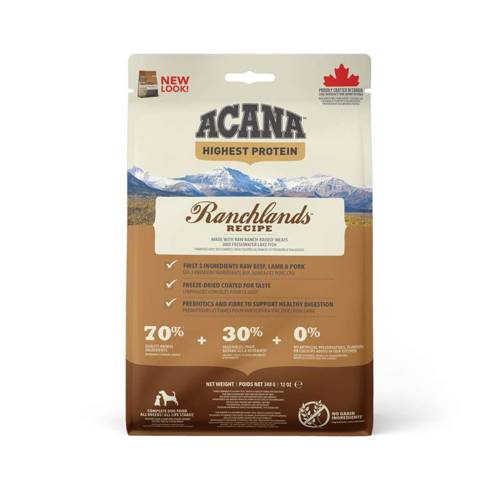Acana Regionals Ranchlands Dog 340g - Acana
