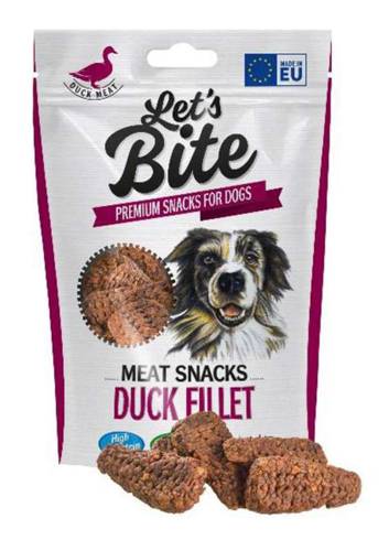 Let’s Bite Meat Snacks Duck Fillets 80g - Brit