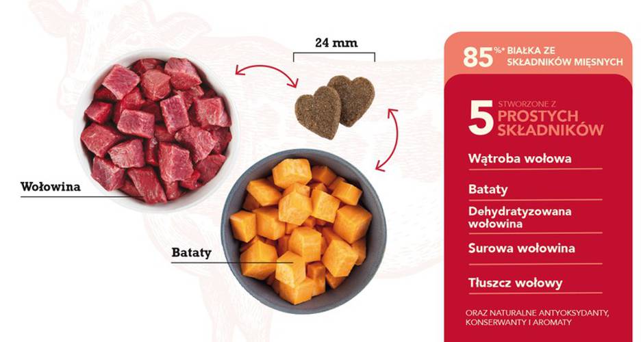 ACANA Crunchy Treats z wątróbką wołową 100g - Acana