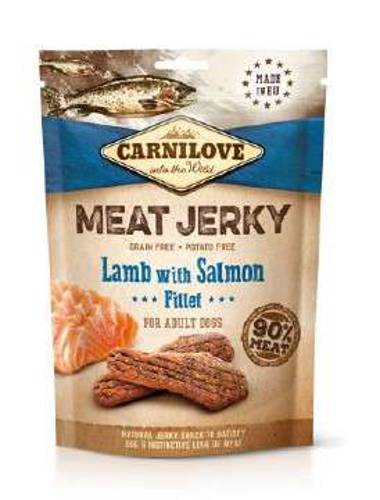 Carnilove Jerky Lamb with Salmon Fillet 100g - Carnilove