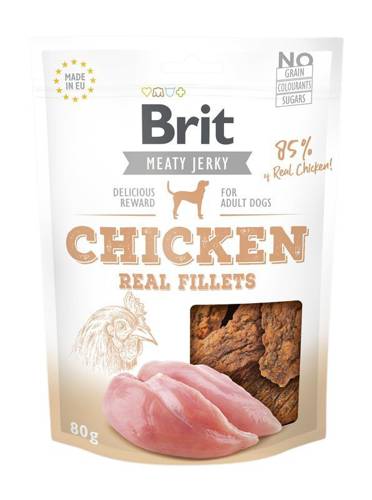 Brit Jerky Snack- Chicken Fillets 200g - 